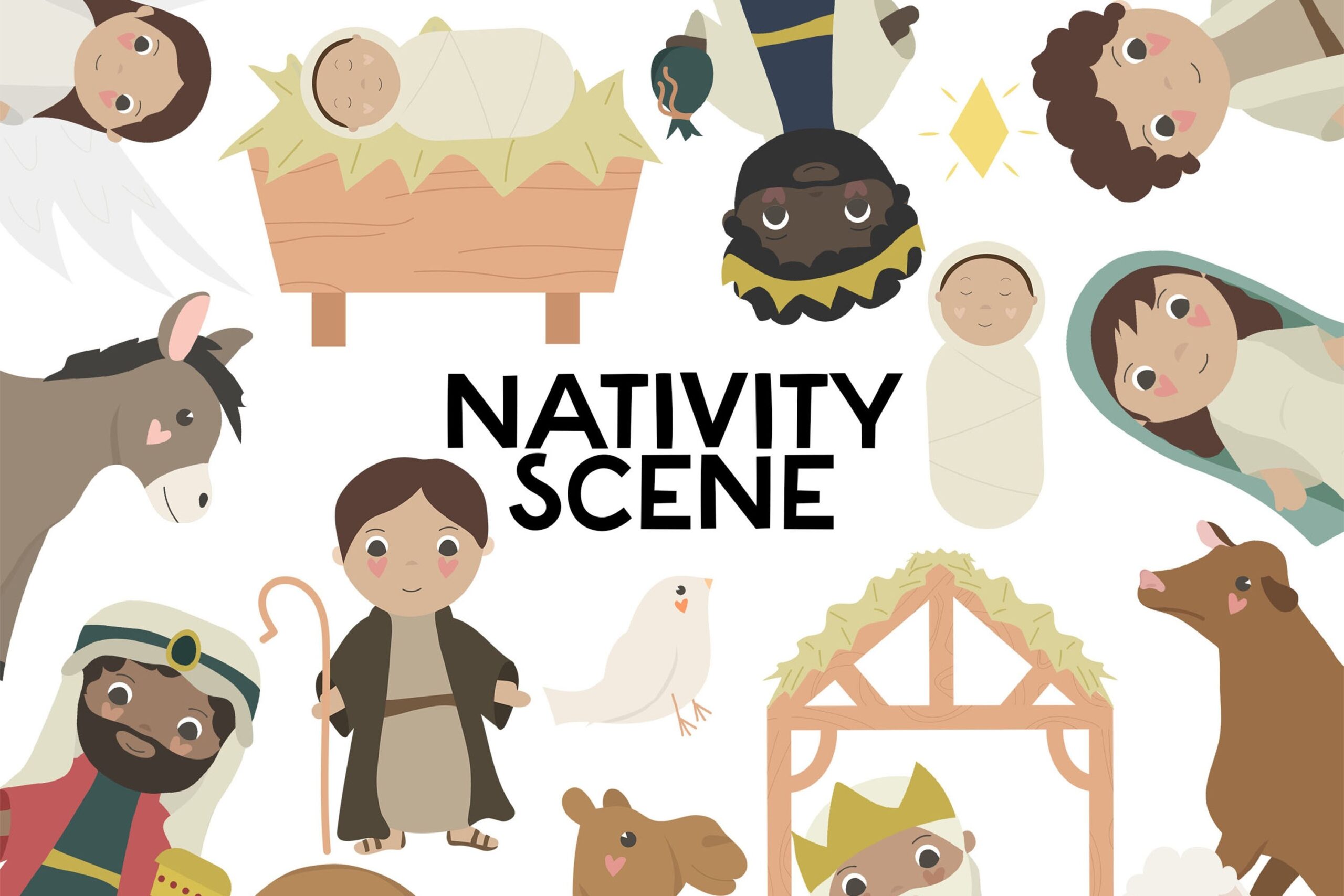 Free Printable Nativity Clipart
