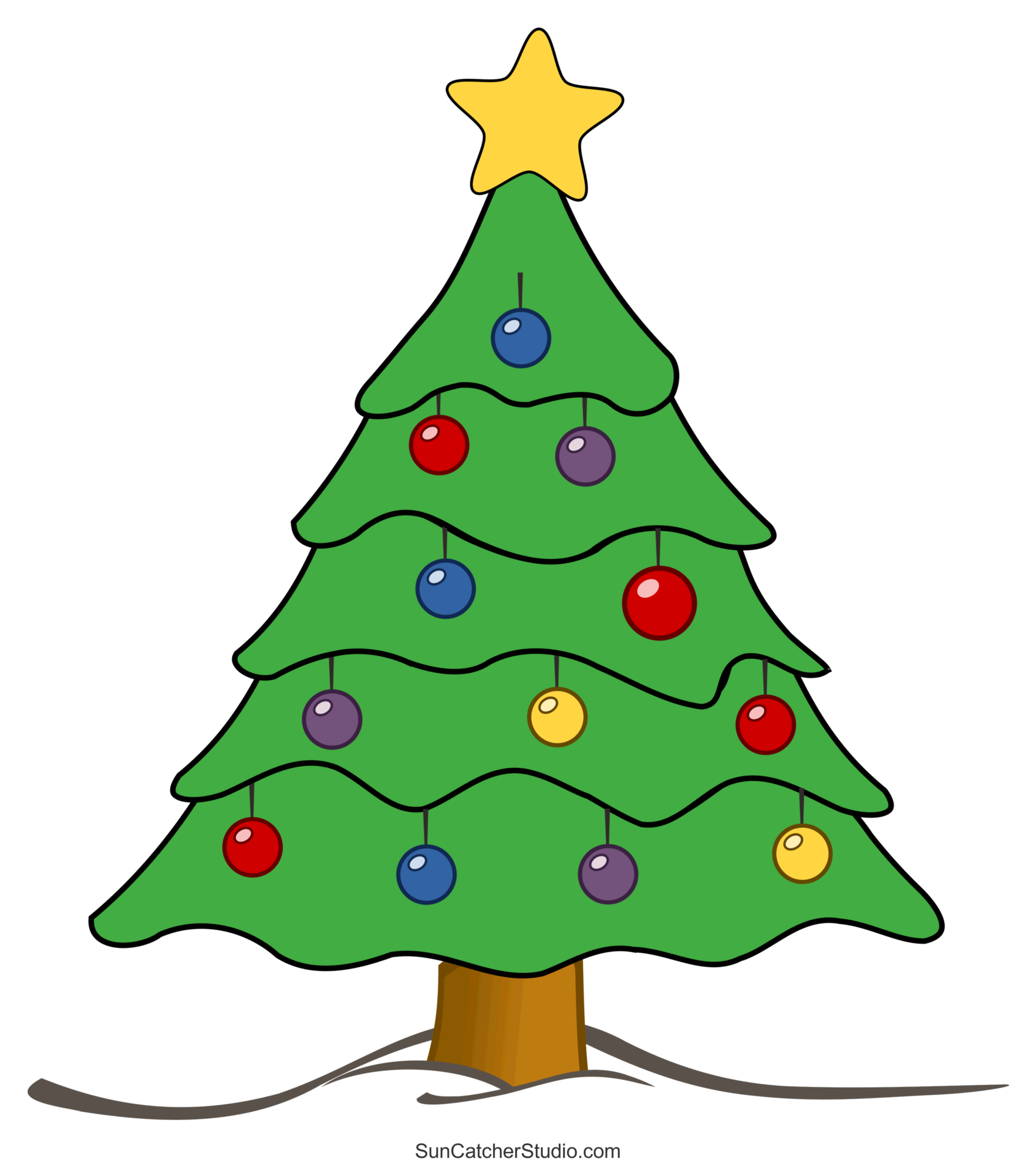 Christmas Tree Templates And Stencils Free Printable Patterns Free Printables Monograms Design Tools Patterns U0026 DIY Projects