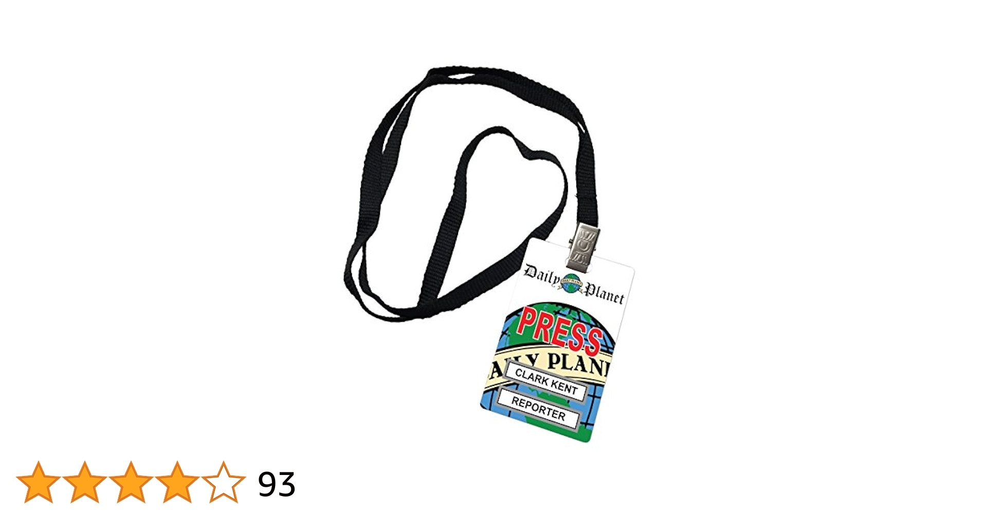 Clark Kent Press Pass Printable Free