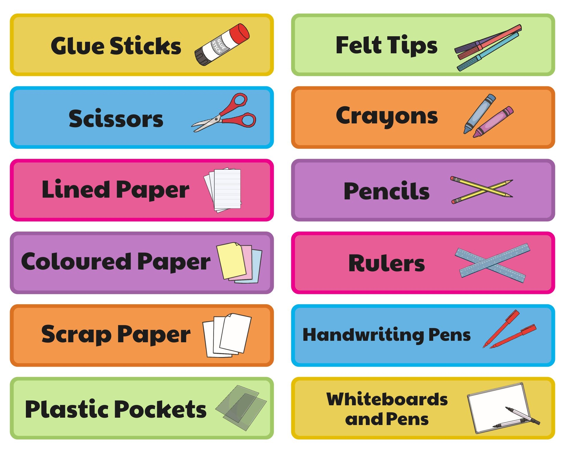 Classroom Labels 10 Free PDF Printables Printablee Worksheets Library