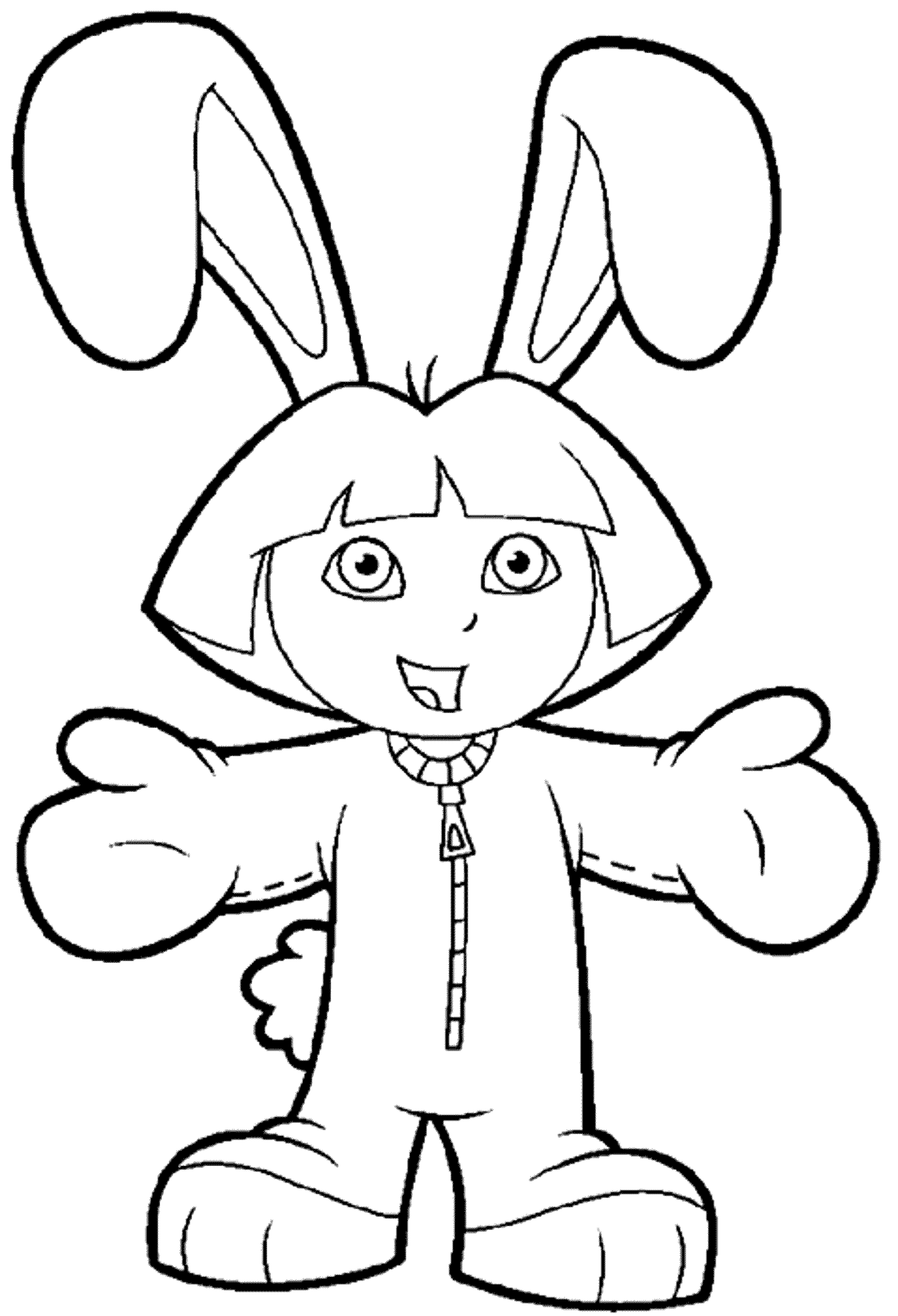 Dora Coloring Pages Free Printable