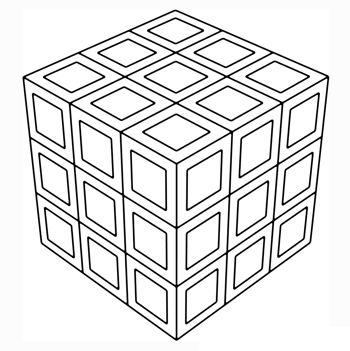 Coloring Pages Printable Geometric Coloring Pages