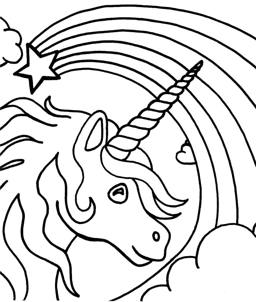Free Printable Rainbow Coloring Sheets