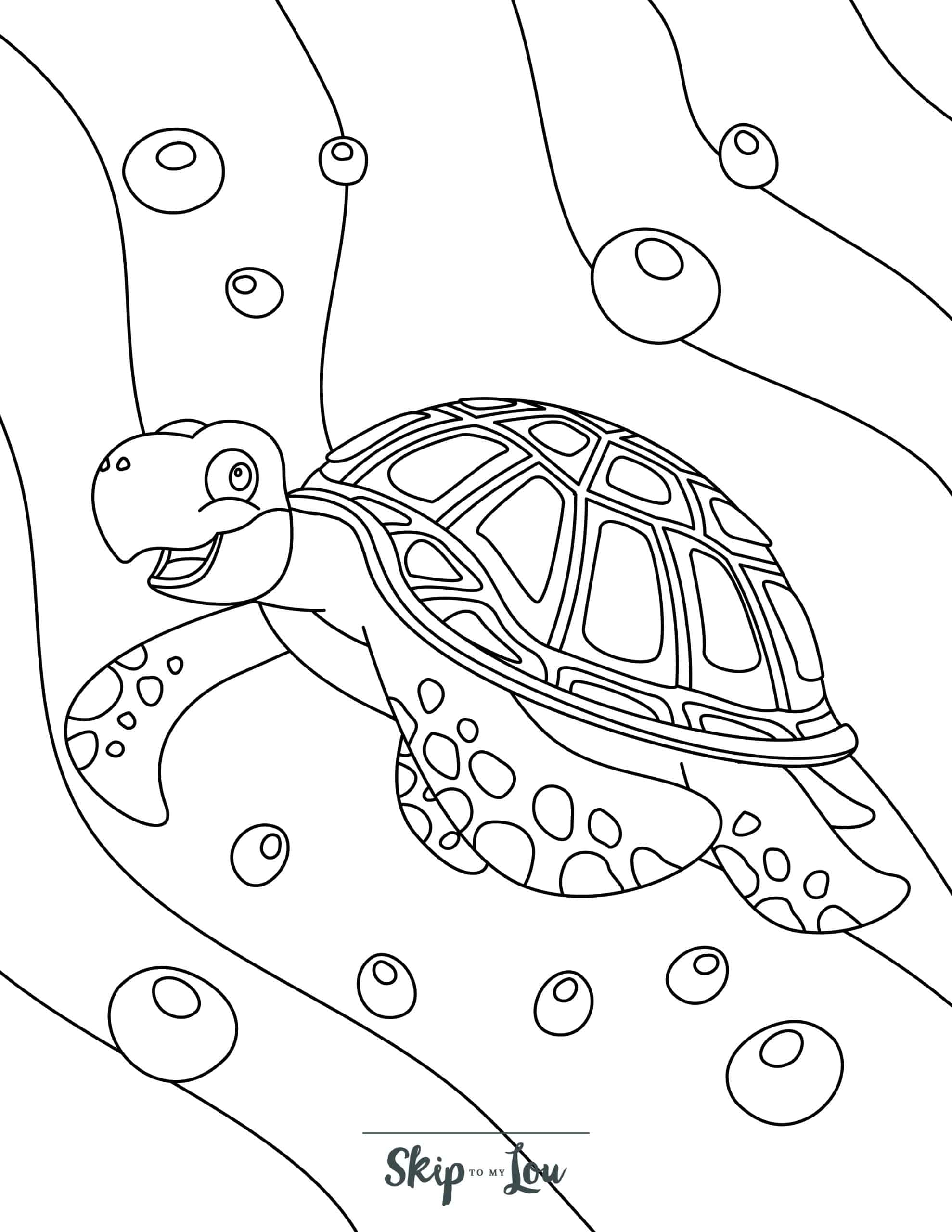 Free Printable Coloring Pages Turtles