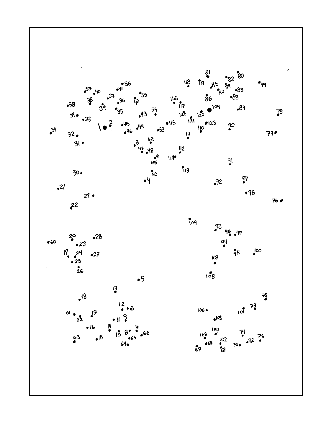 Dot To Dot Printables Free