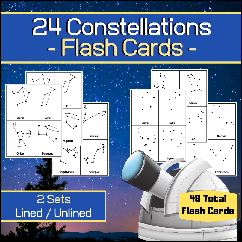 Constellation Flashcards My Teaching Library MyTeachingLibrary