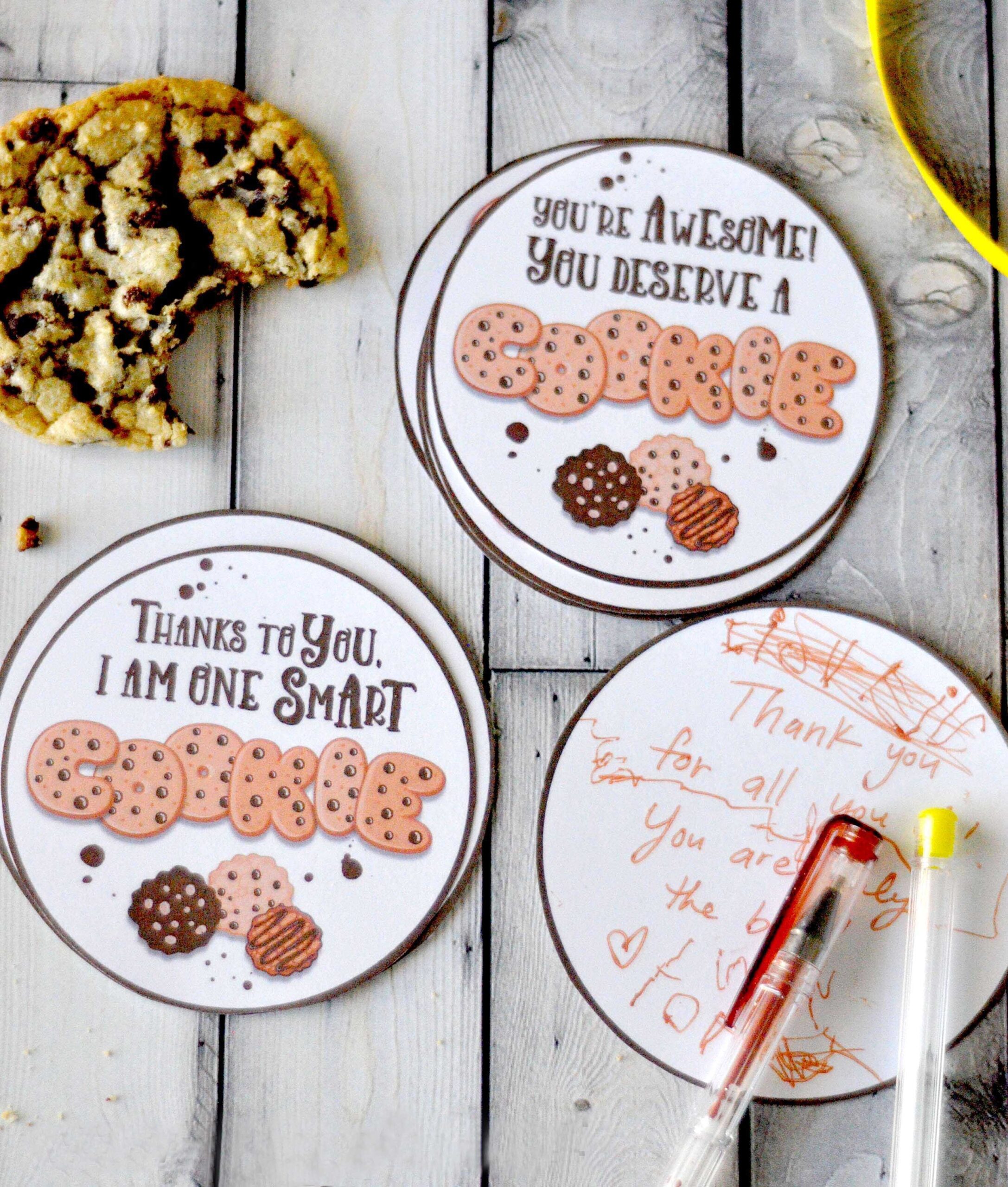 Cookie Teacher Appreciation Gift Tags From Www TeepeeGirl