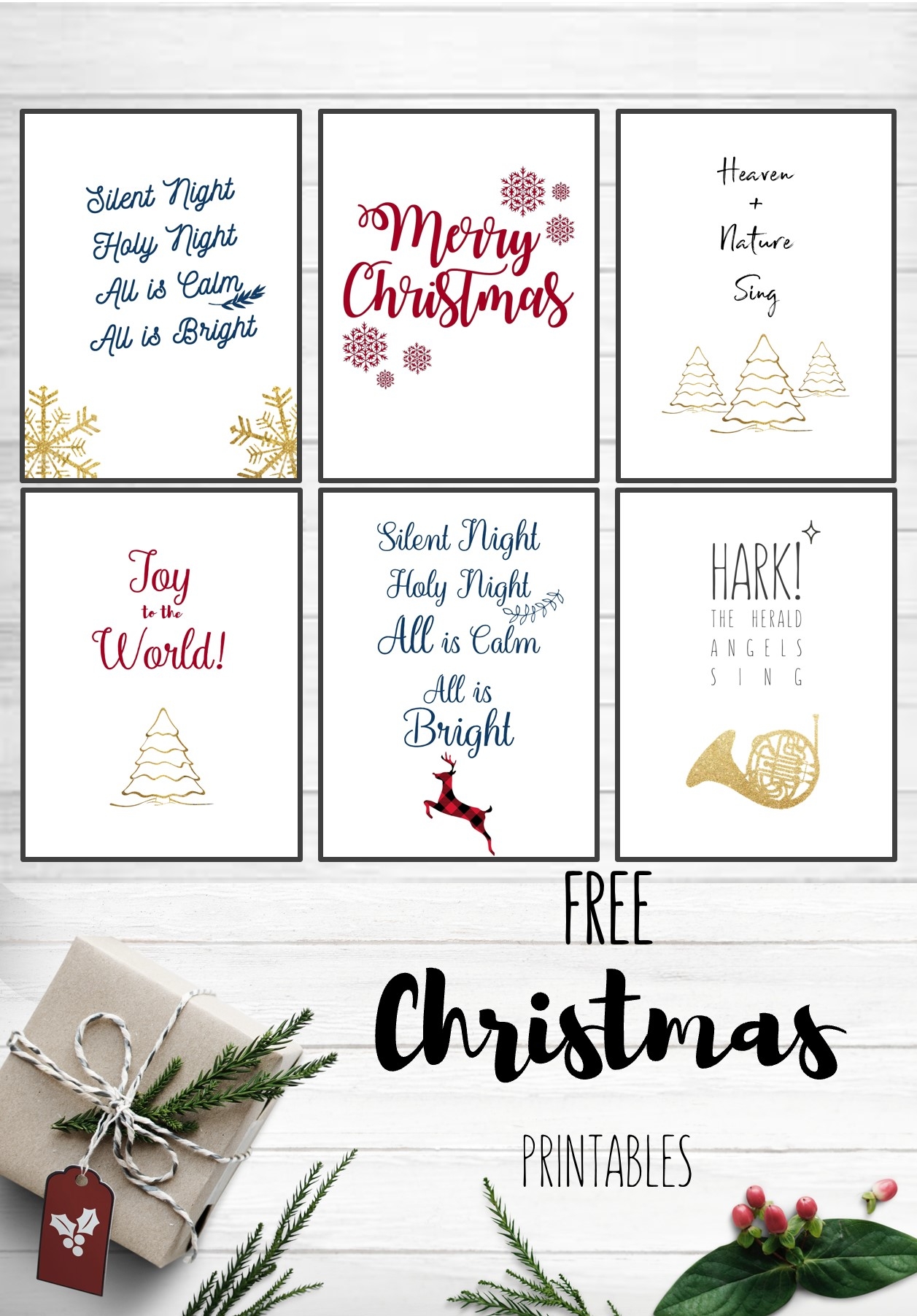 Print Free Christmas Printables