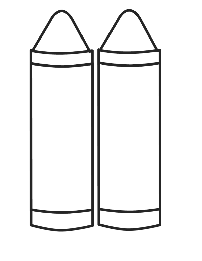 Free Crayon Template Printable