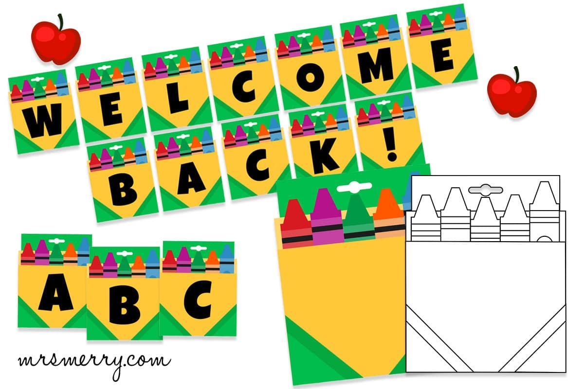 Free Printable Crayon Template