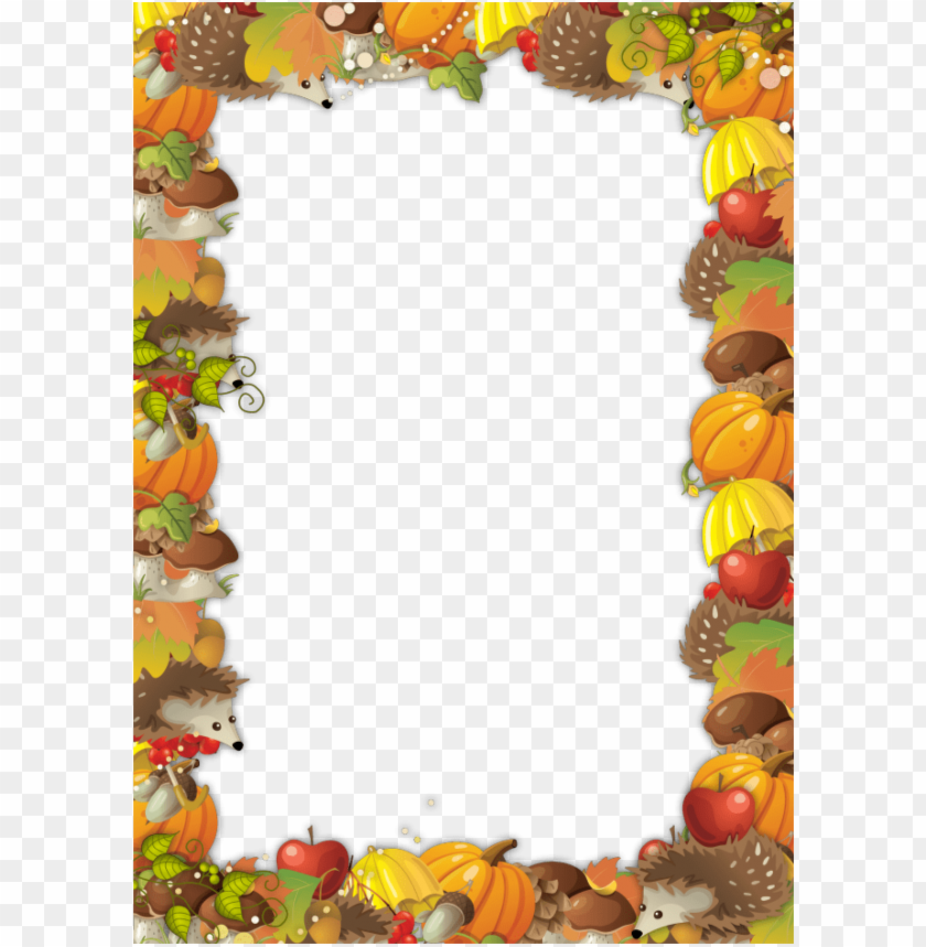 Free Printable Fall Borders