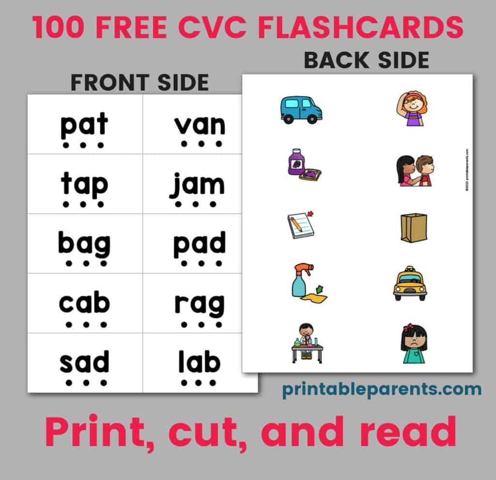 Cvc Worksheets Free Printable