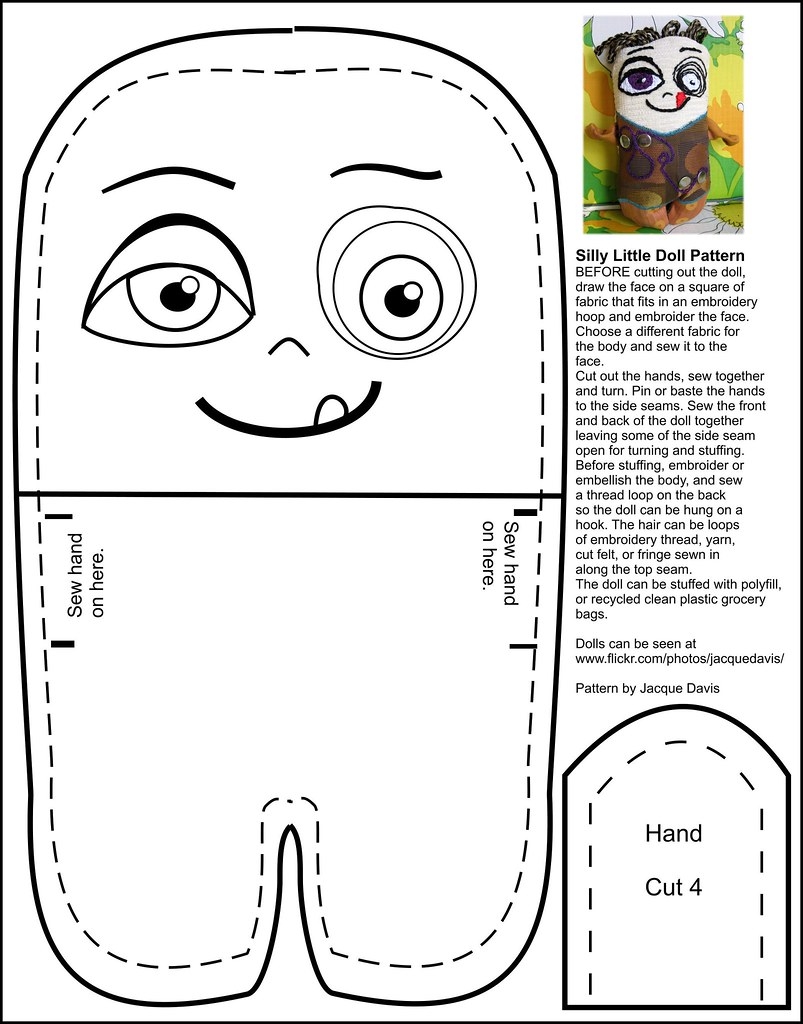 Dammit Doll Pattern Free Printable