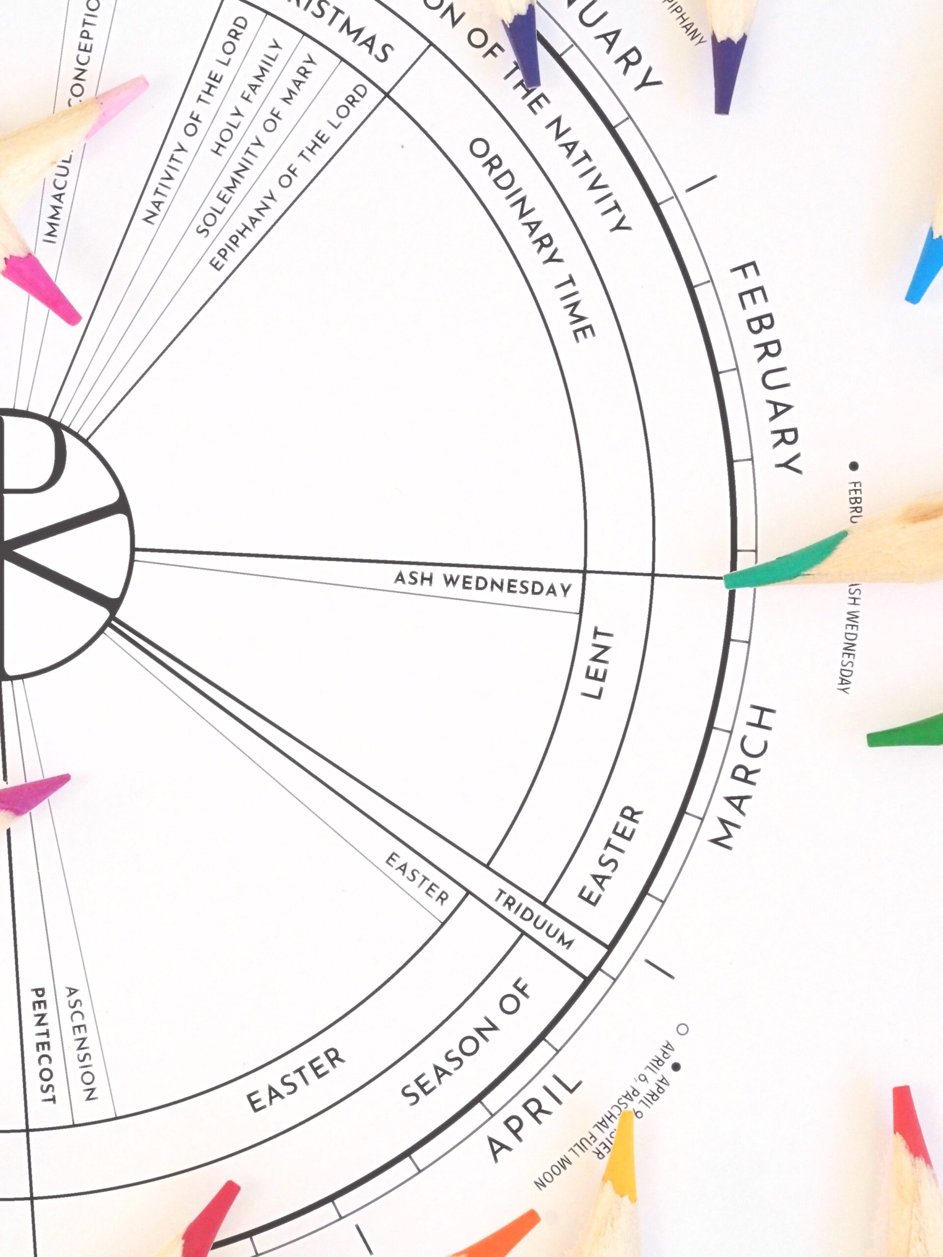 Free Printable Liturgical Calendar 2025
