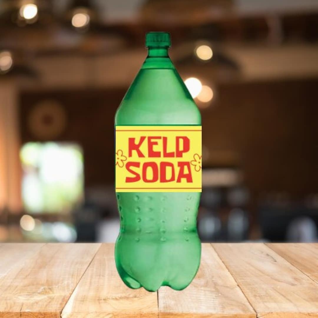 Kelp Soda Labels Printable Free