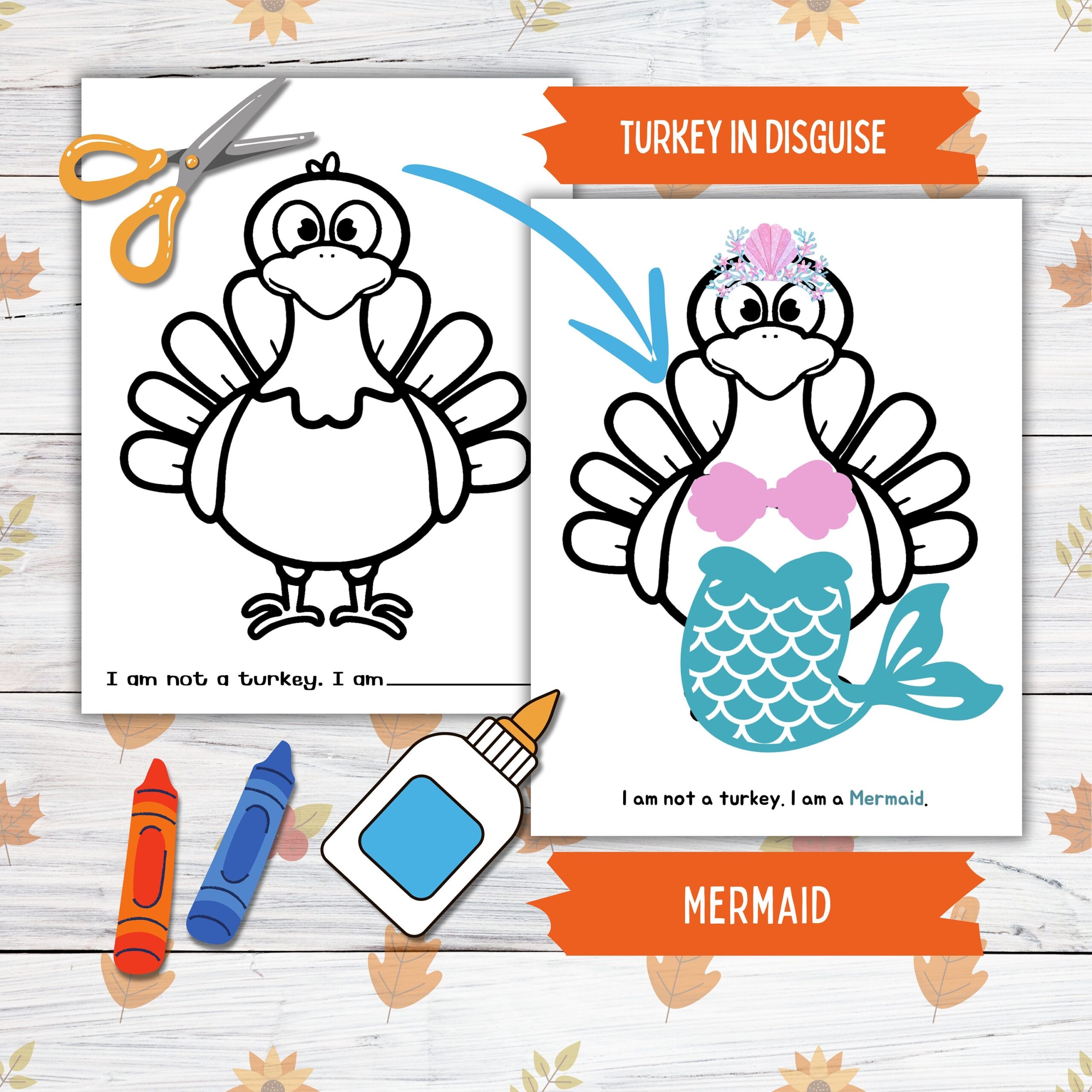 Disguise A Turkey Free Printable