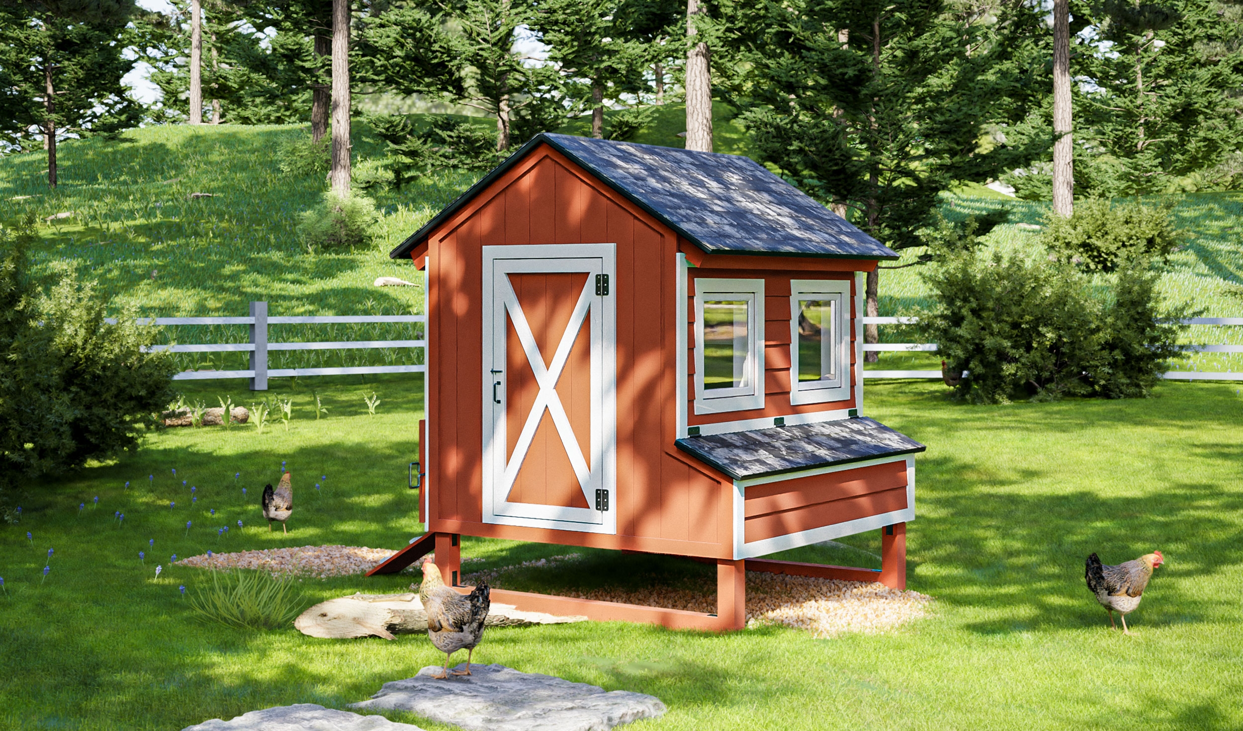 Free Printable Chicken Coop Plans