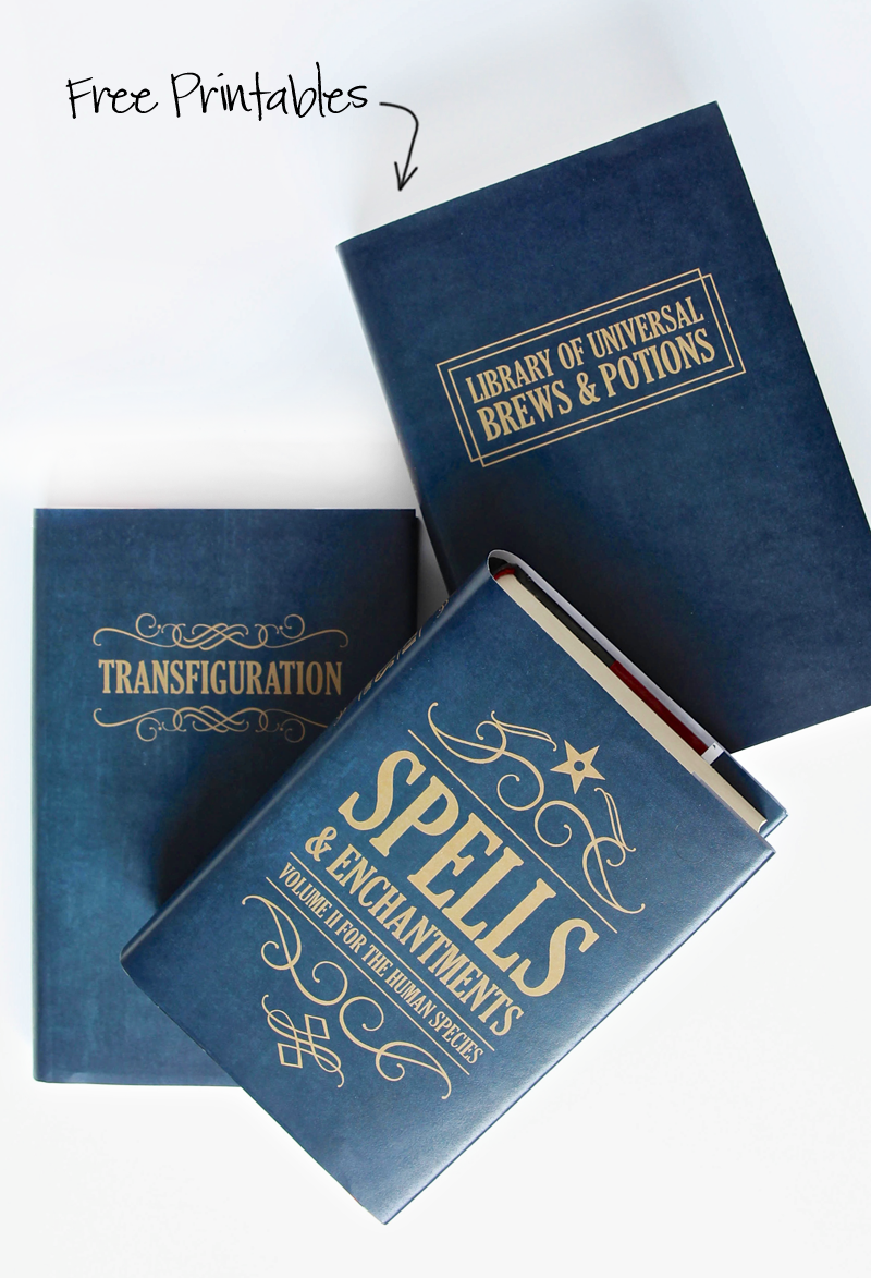 DIY Spell Books For Halloween Easy Free Printable Paging Supermom