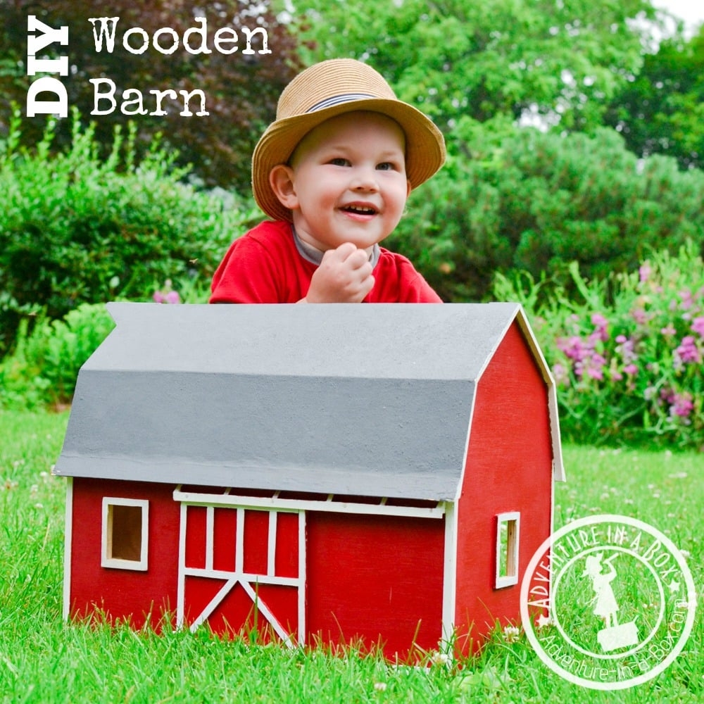 DIY Toy Wooden Barn