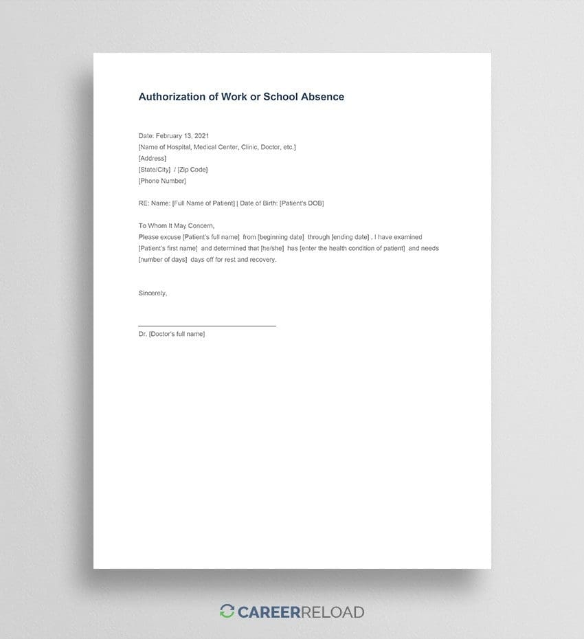 Doctor s Note Example Free Download Copy Paste