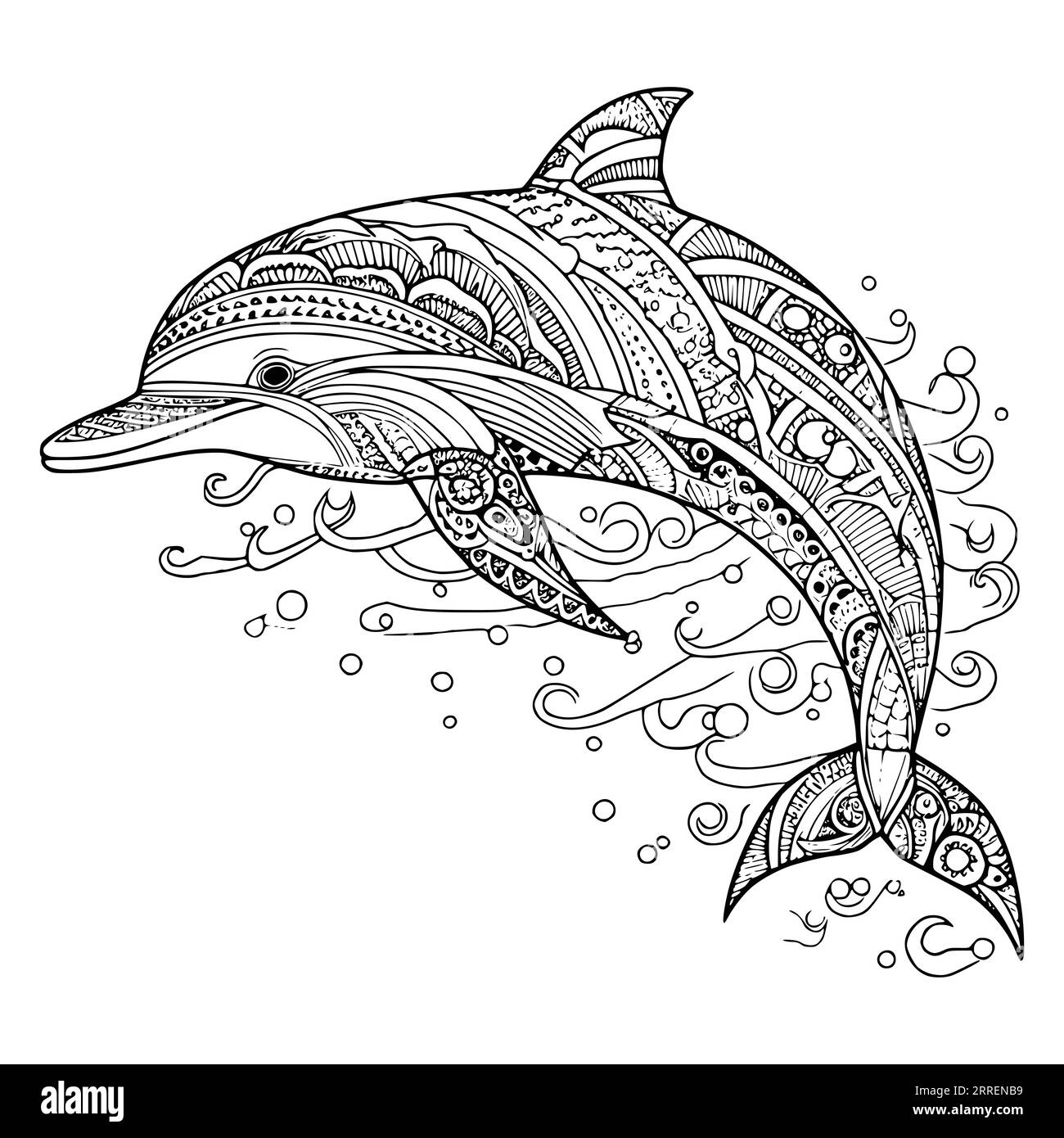 Dolphin Colouring Pages Free Printable