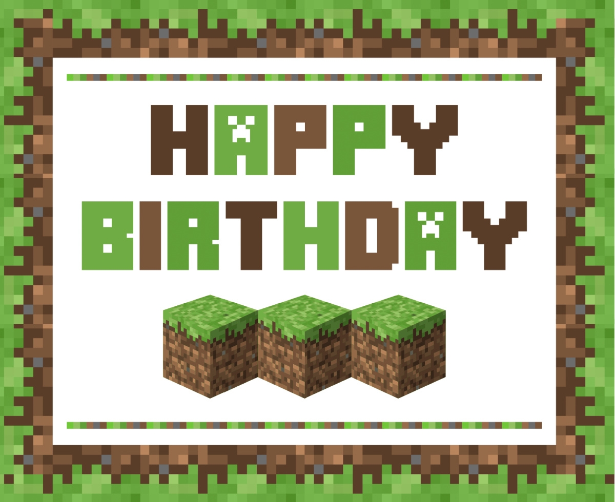 Free Minecraft Printables