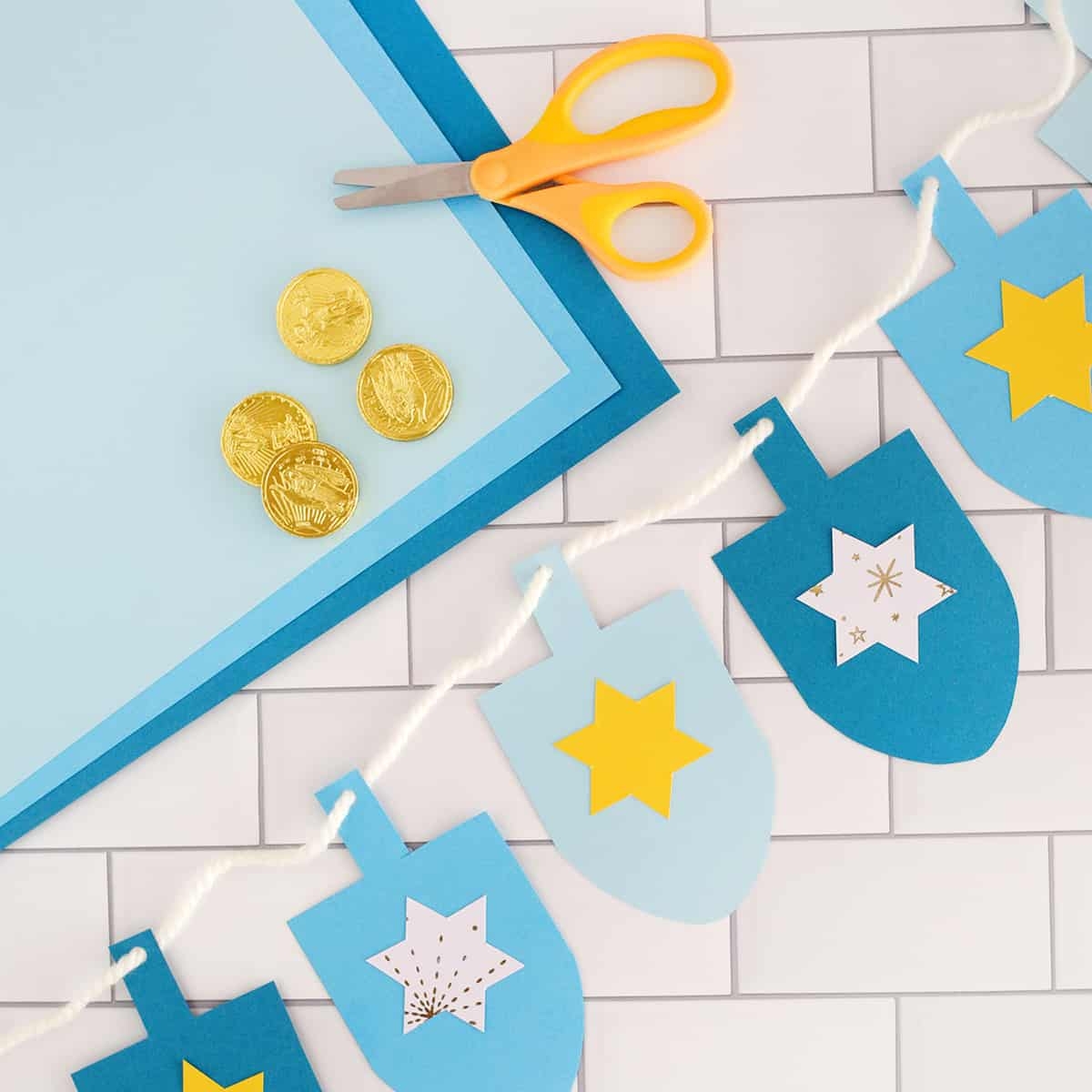 Dreidel Template Childhood Magic