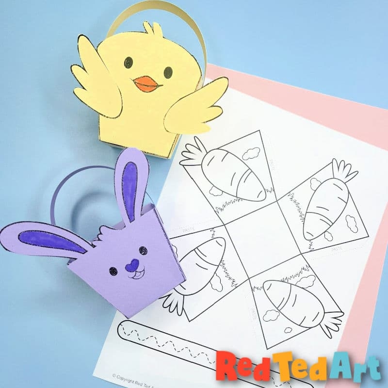 Free Printable Basket Template
