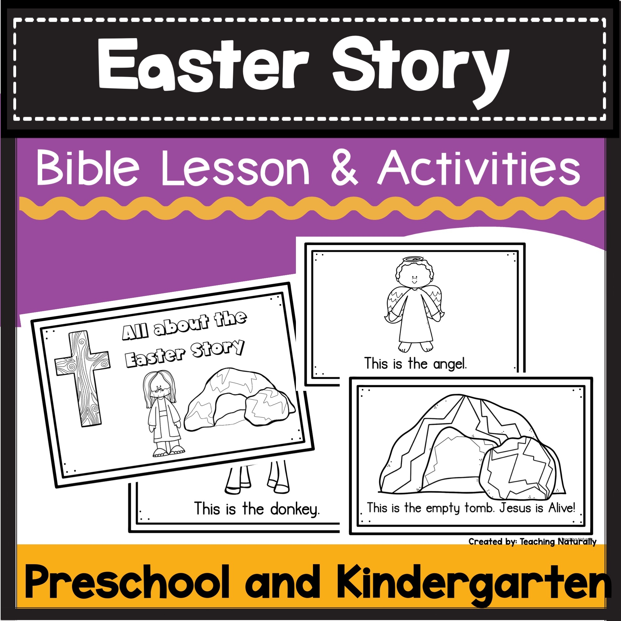 Easter Bible Lesson And Activities For Preschool U0026 Kindergarten