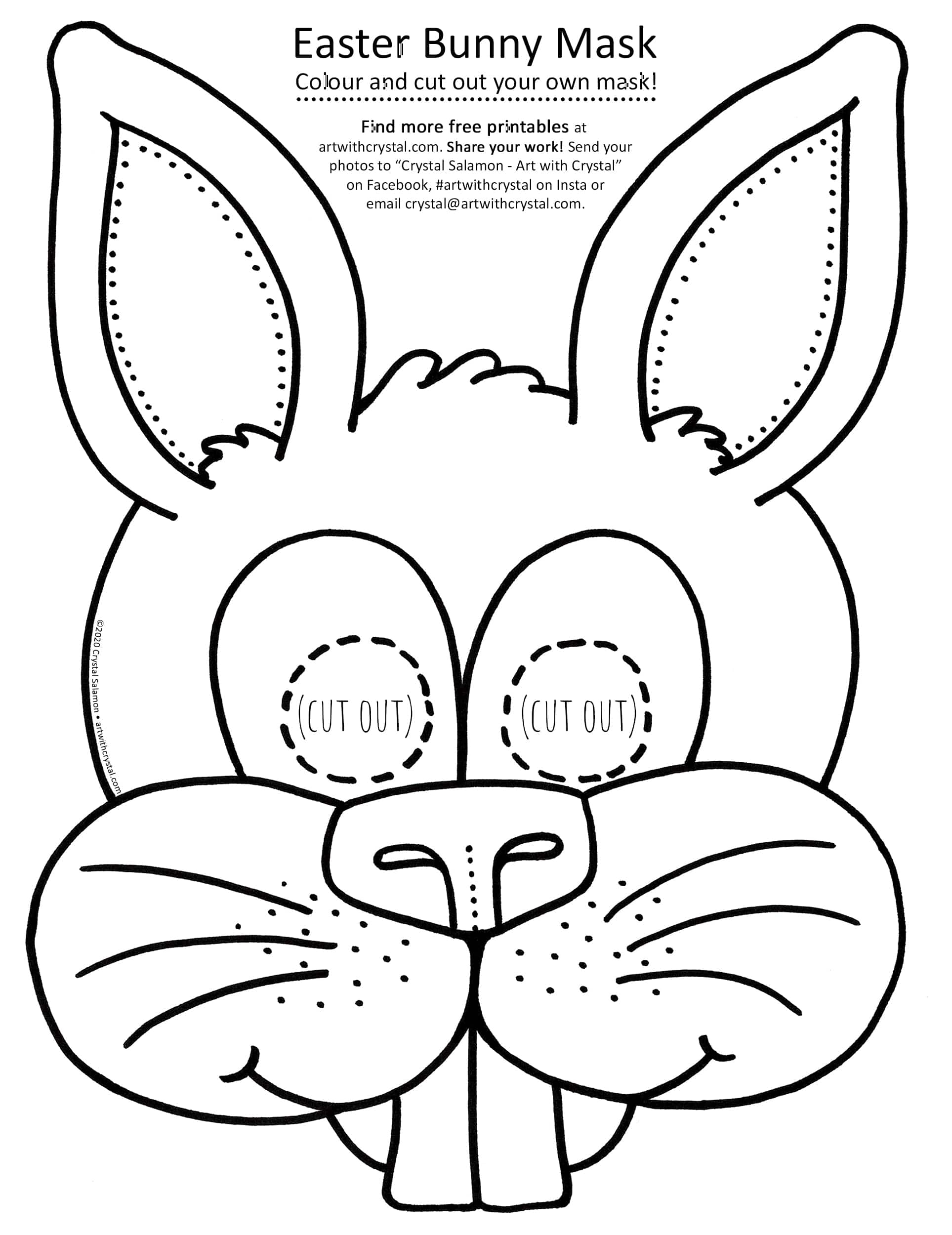Cutout Free Easter Printables