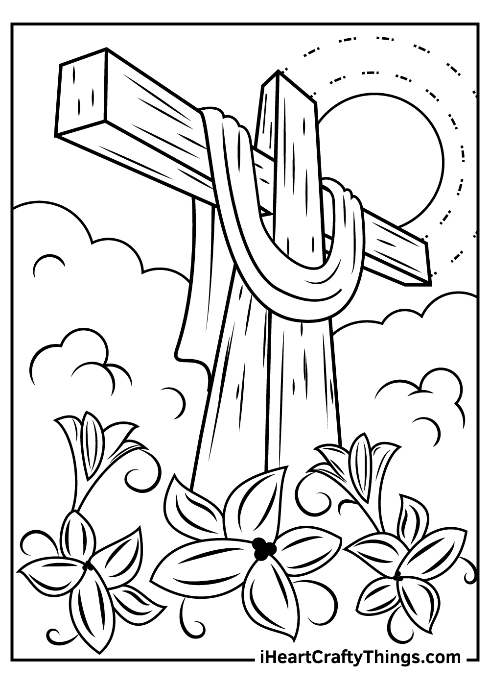 Free Printable Religious Easter Coloring Pages