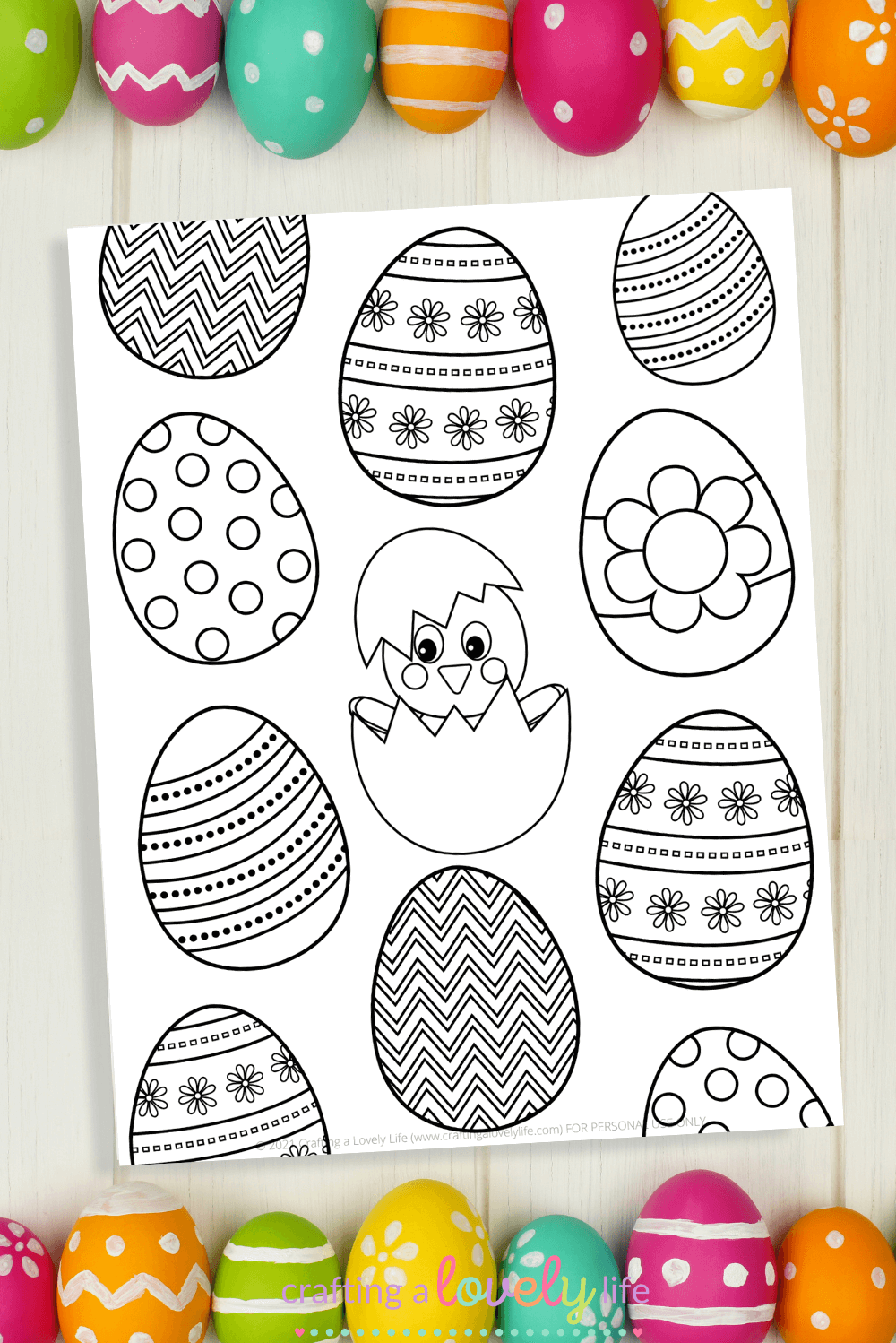 Free Easter Egg Printable