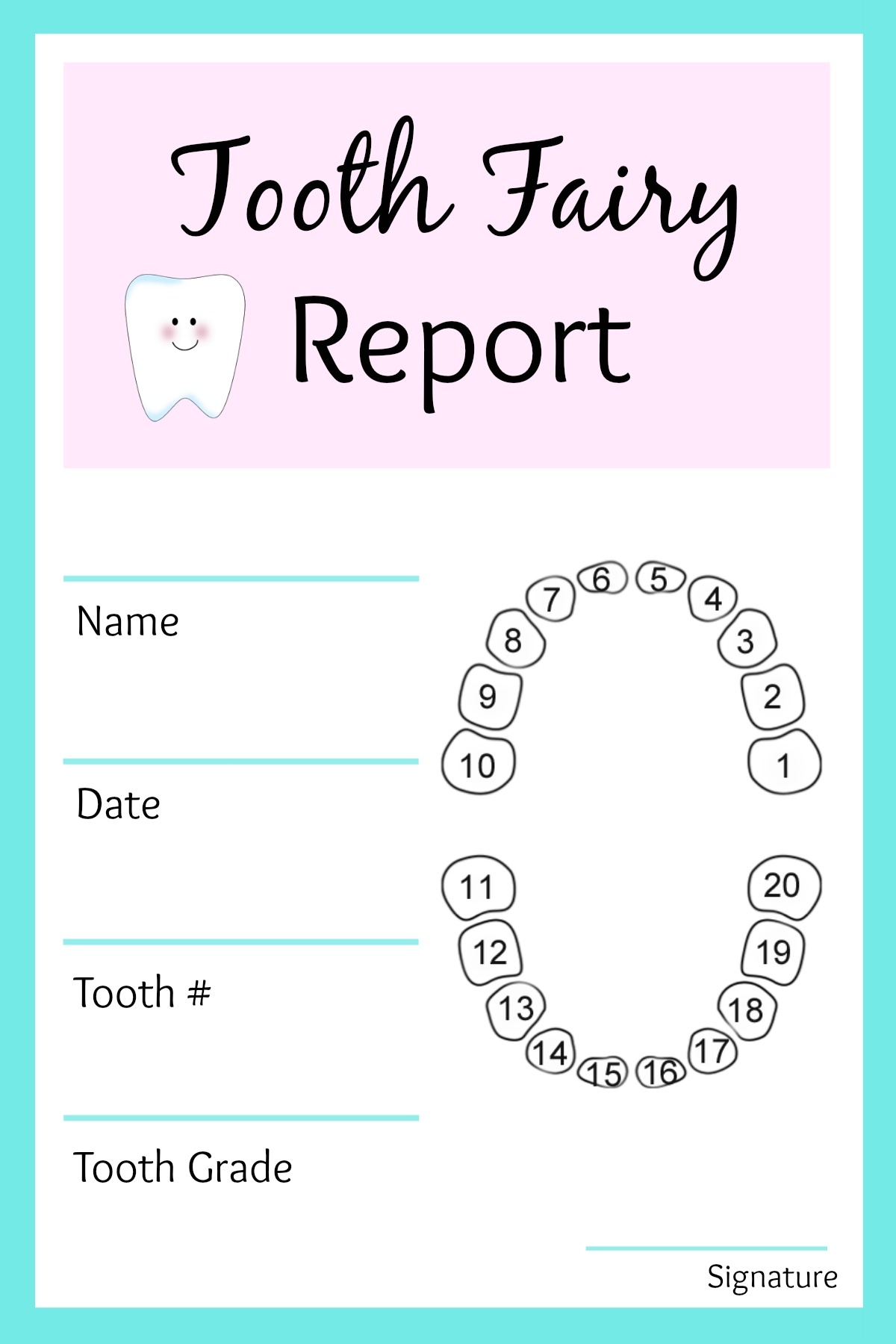 Easy Tooth Fairy Ideas U0026 Tips For Parents Free Printables SuperMommy