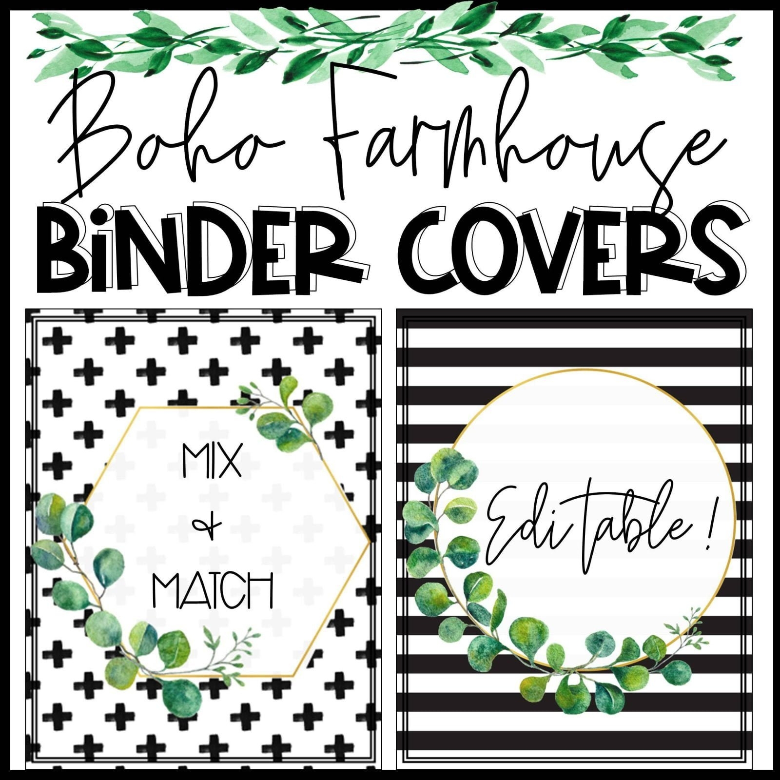 Printable Binder Covers Free