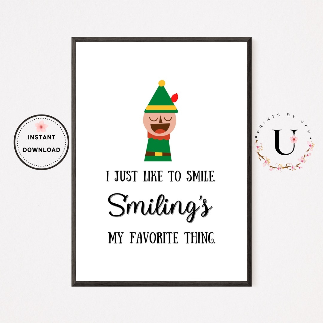 Elf Quotes Buddy The Elf Popular Printables Holiday Decor 