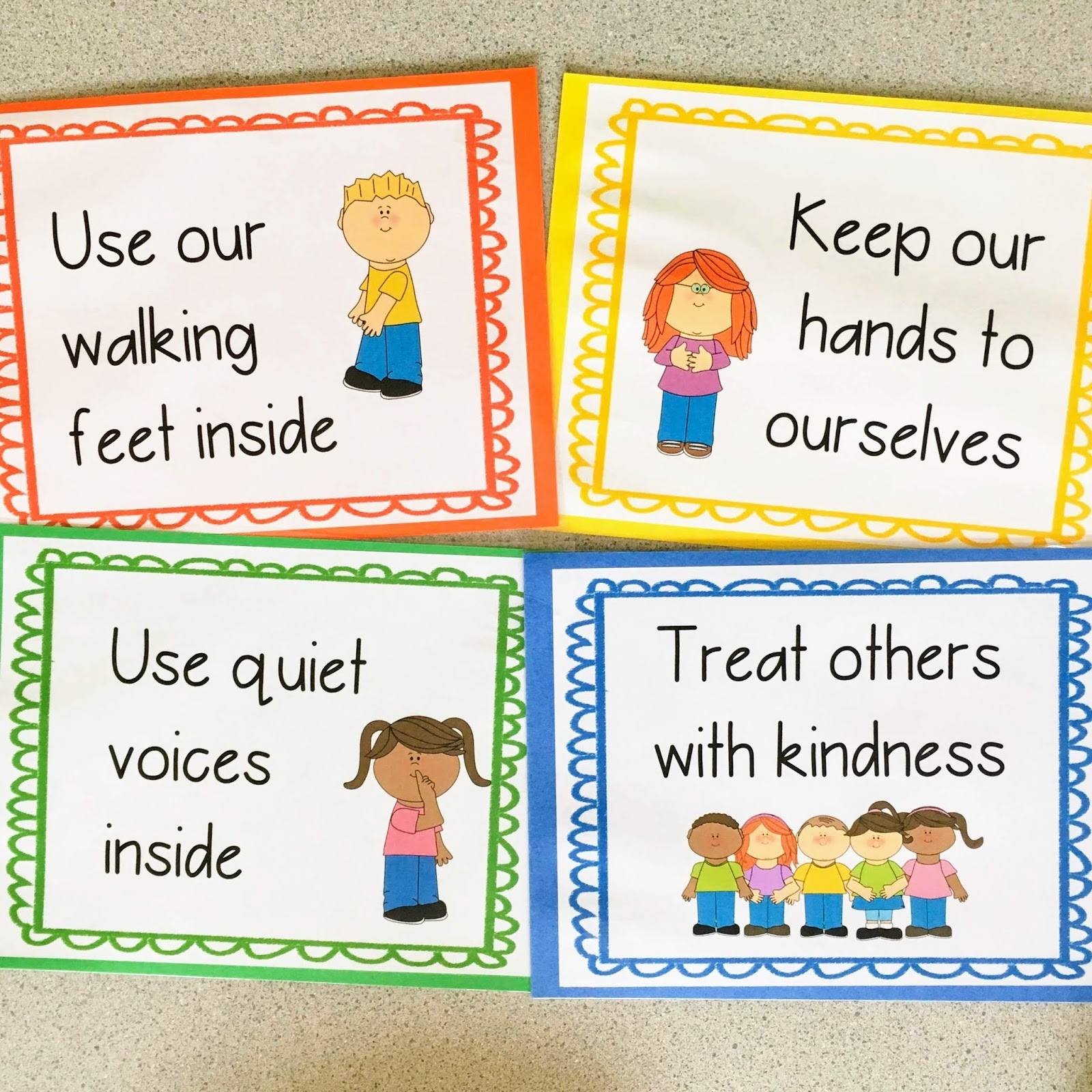 Establishing Rules And Expectations In The Preschool Classroom Teach Learn Style
