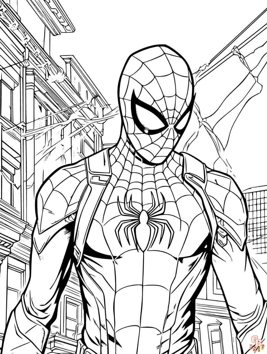 Explore Our Collection Of Printable Spiderman Coloring Pages Free