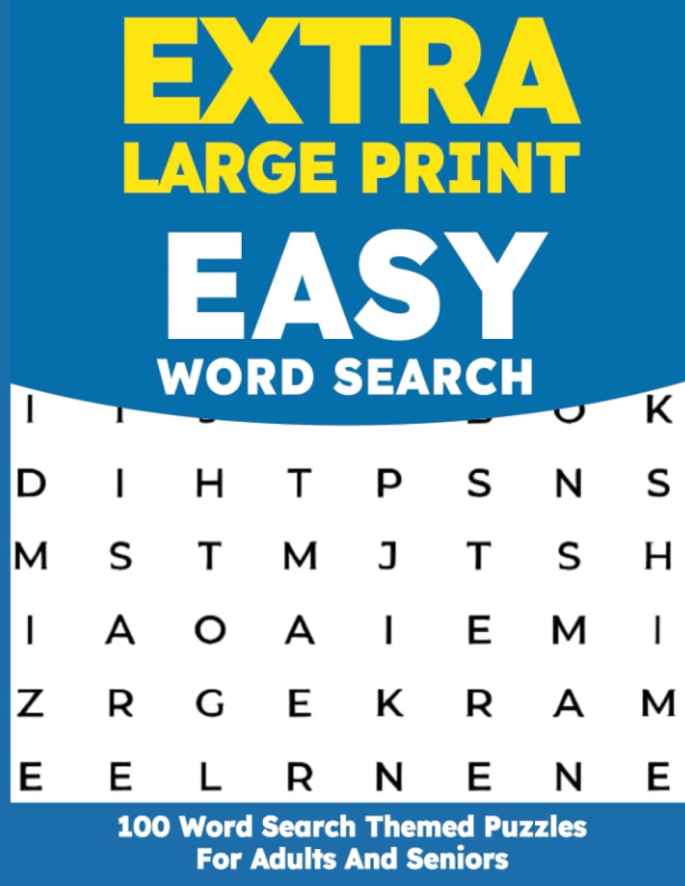 Extra Large Print Easy Word Search By D U0026 M