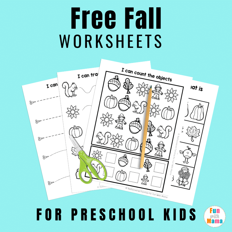 Free Printable Fall Worksheets
