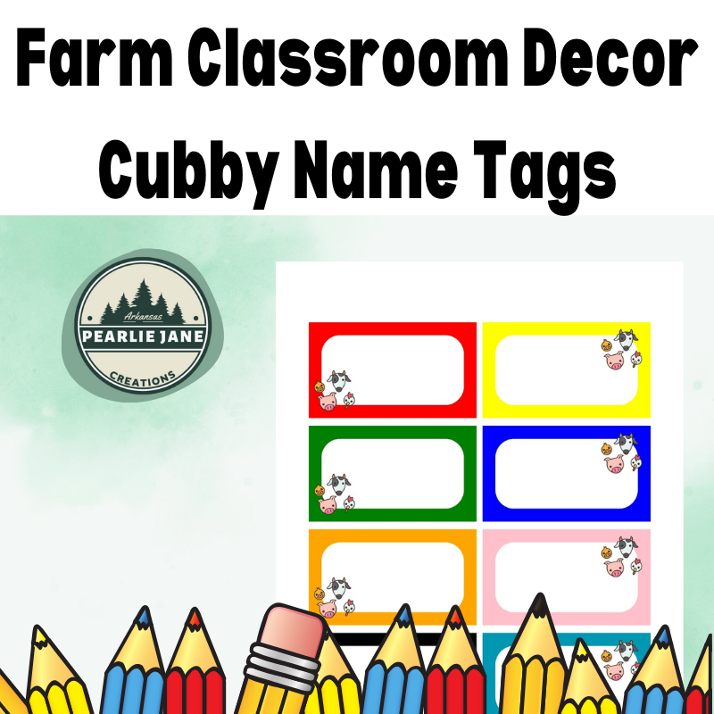 Free Printable Cubby Labels