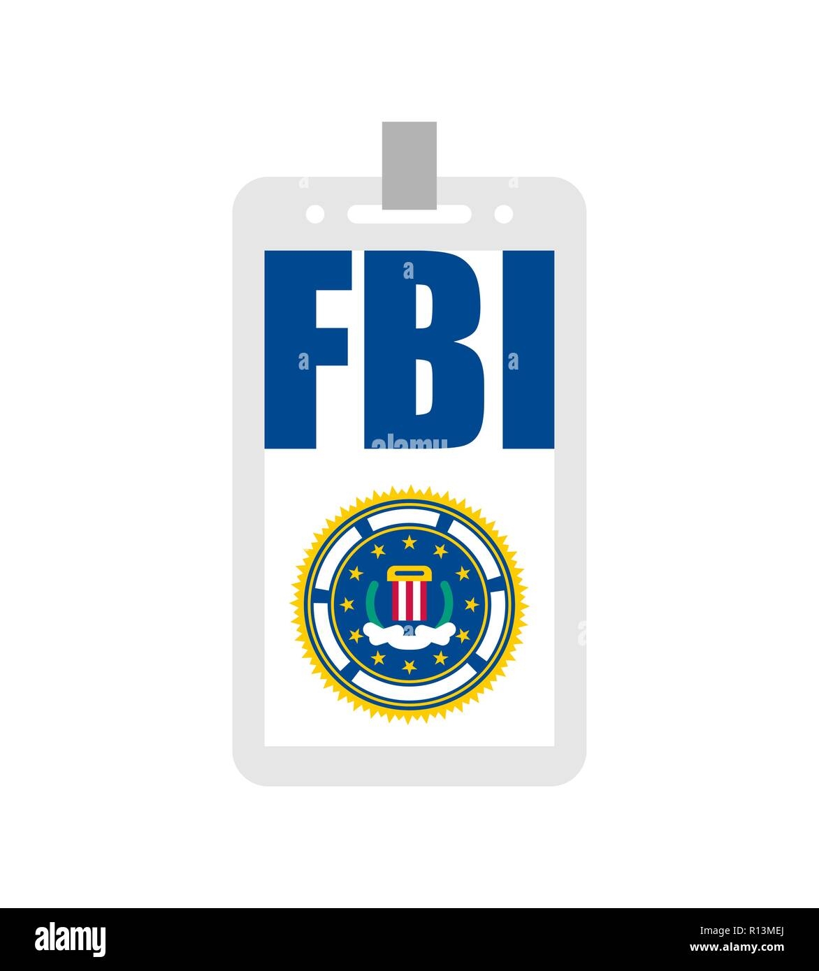 Fbi Badge Cut Out Stock Images U0026 Pictures Alamy