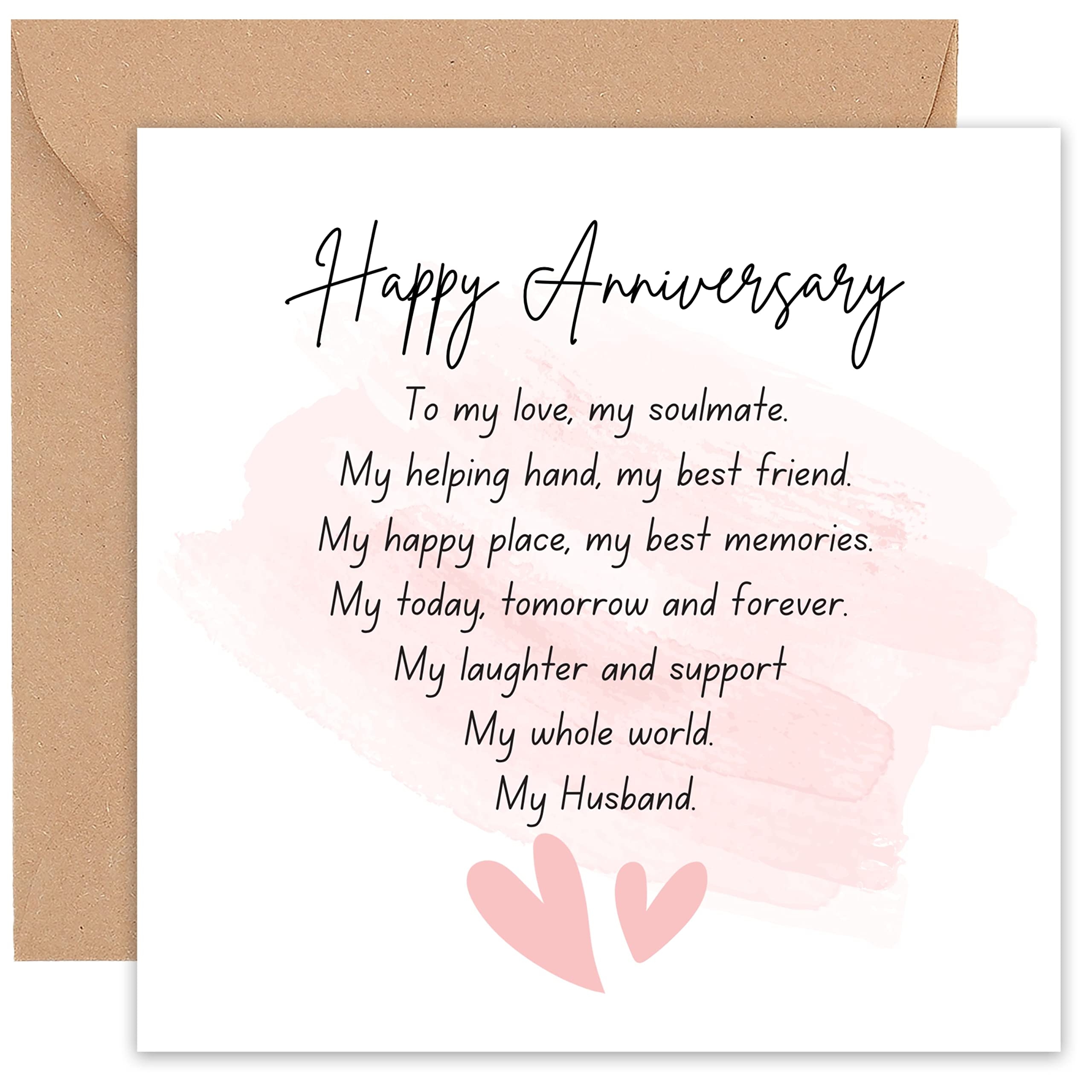 Felbridge Studio Anniversary Card Anniversary Card For Husband Husband Anniversary Cards Him Men Gay Lgbt Golden 60th 50th 1st Ruby