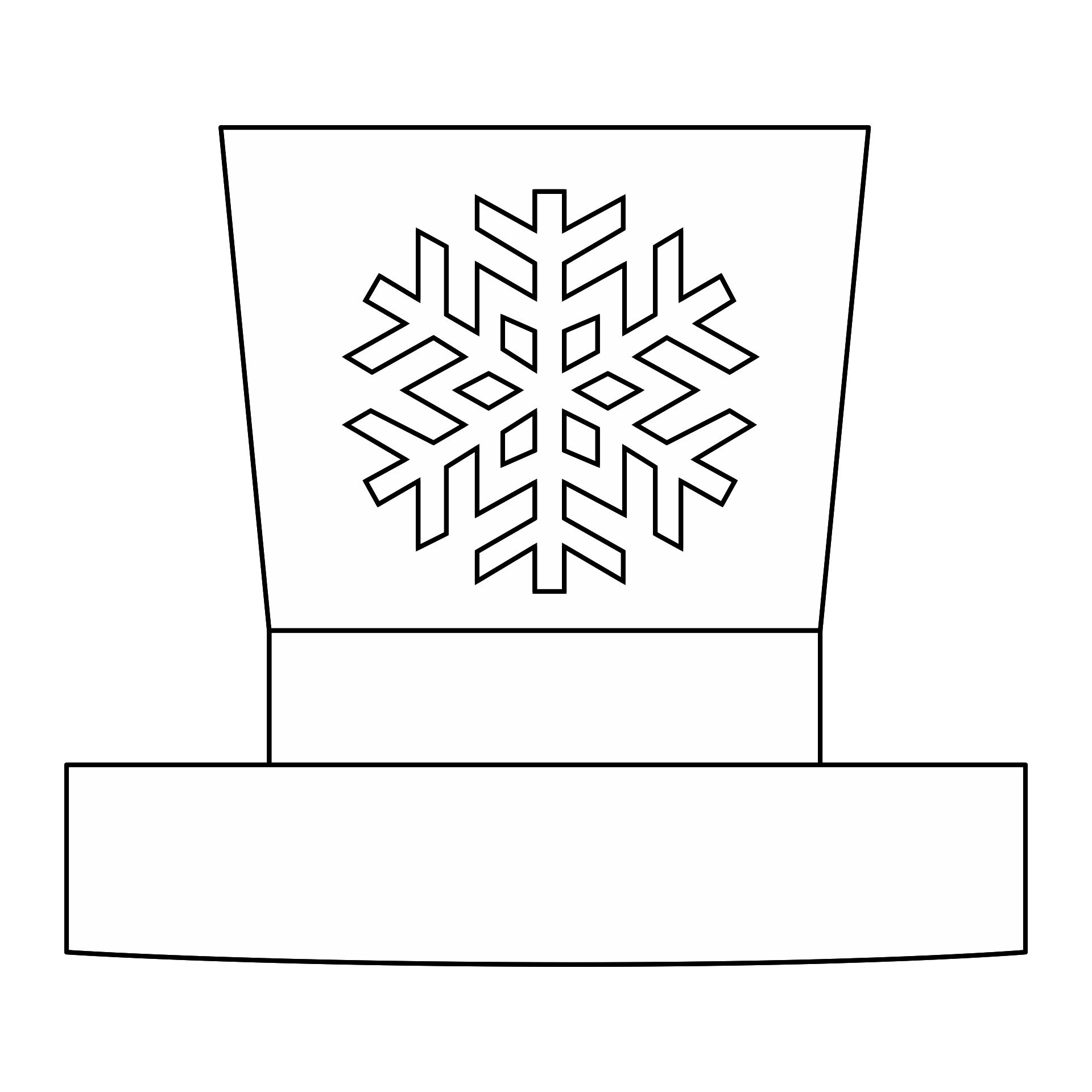 Felt Snowman Hat Template 10 Free PDF Printables Printablee