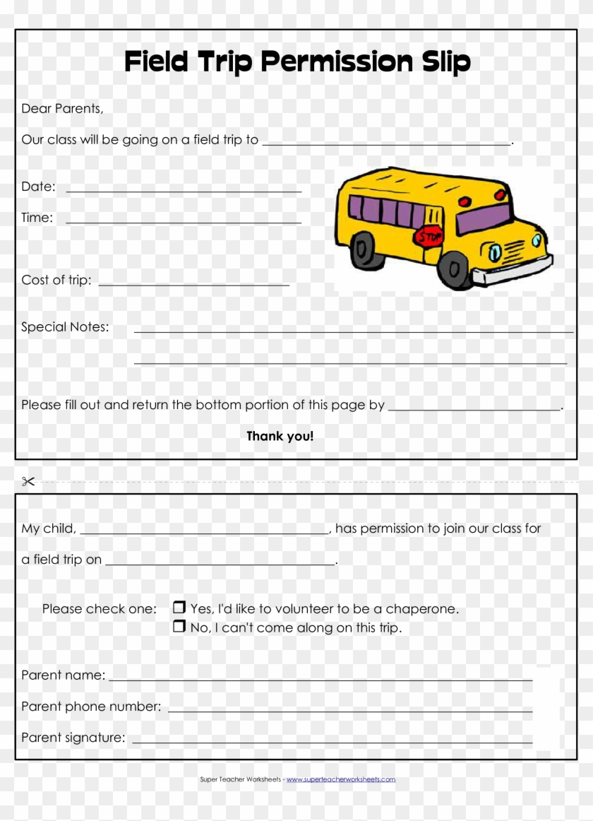Field Trip Permission Slip Template Form Templates Printable Field Trip Permission Form HD Png Download 2550x3300 6238253 PngFind