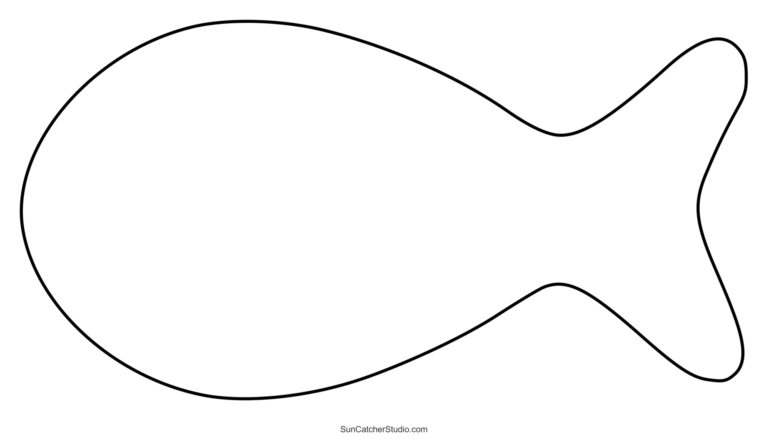 Fish Patterns And Marine Templates Printable Stencils Free Printables Monograms Design Tools Patterns U0026 DIY Projects