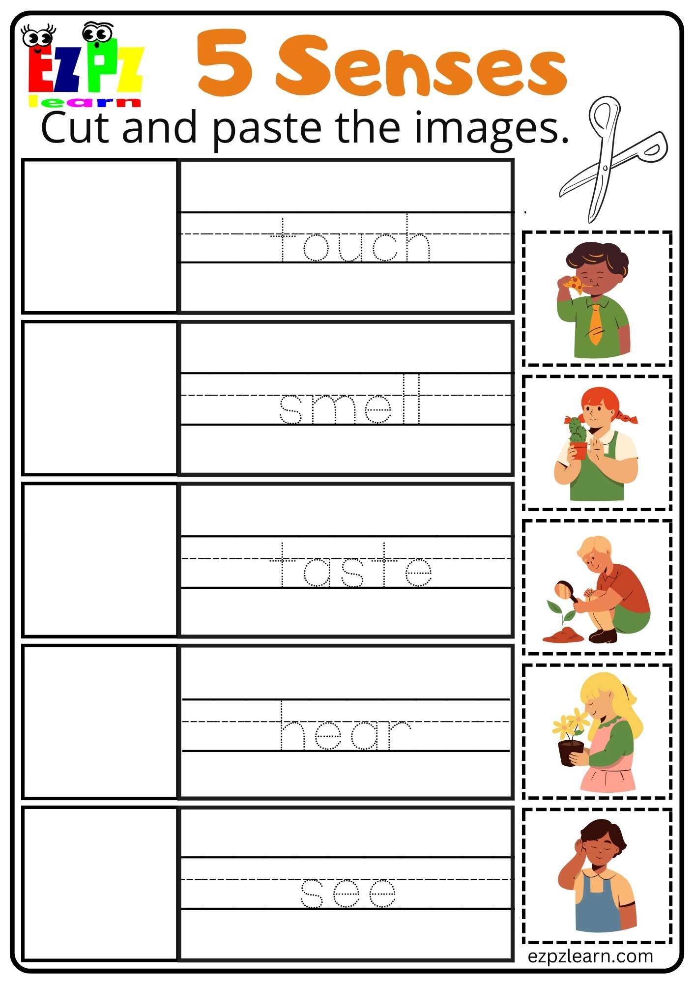 Free Cut And Paste Printables