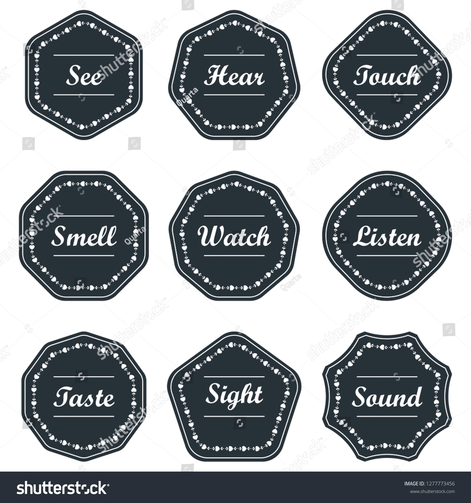 5 Senses Gift Tags Printable Free