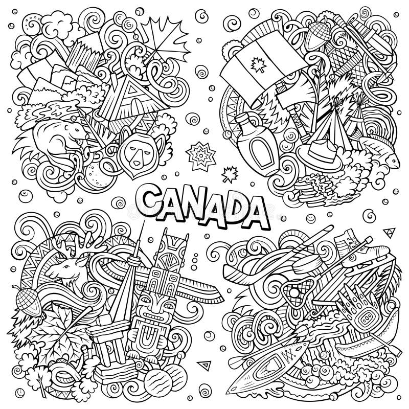 Free Printable Canada Flag Coloring Page