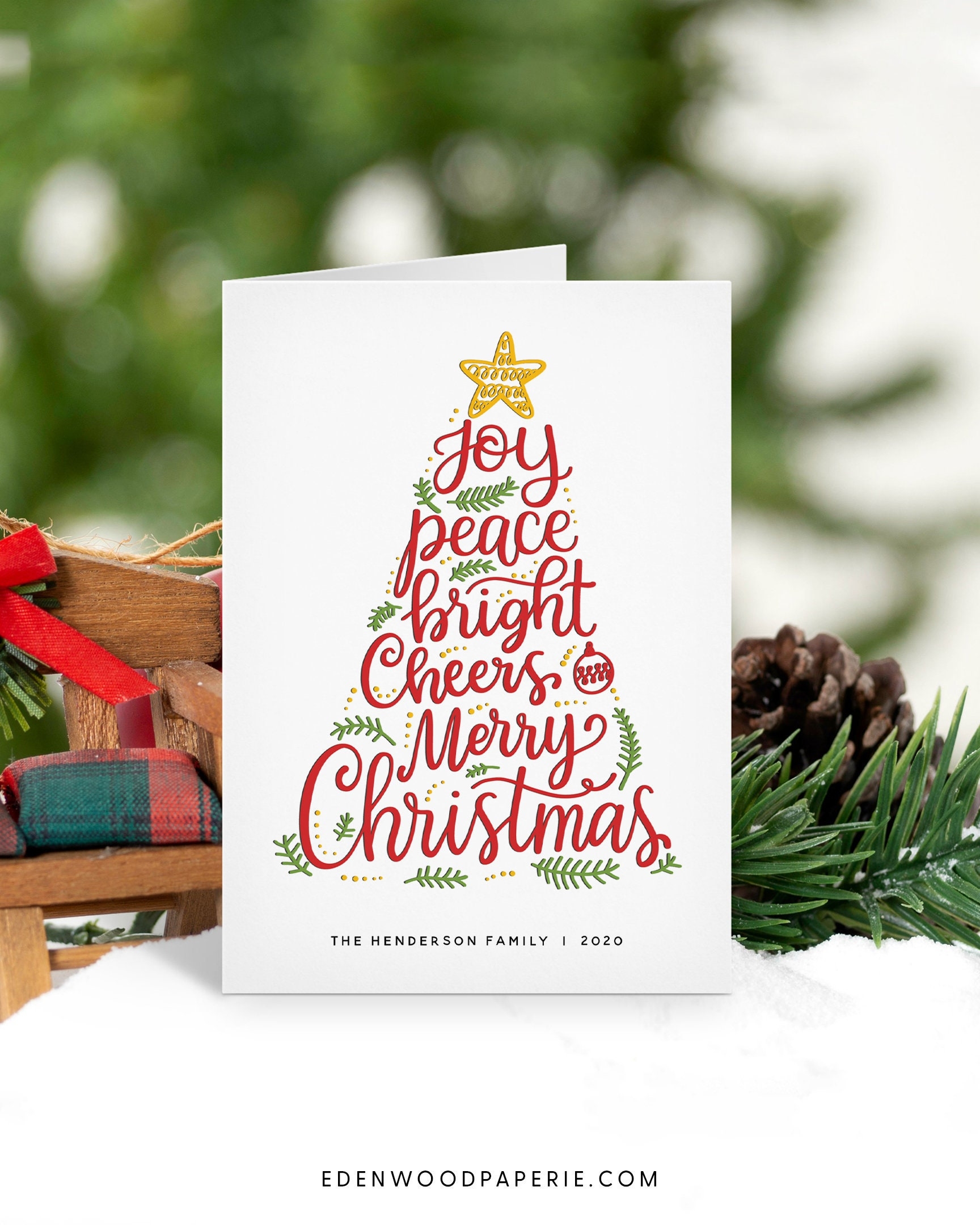 Free Printable Holiday Cards