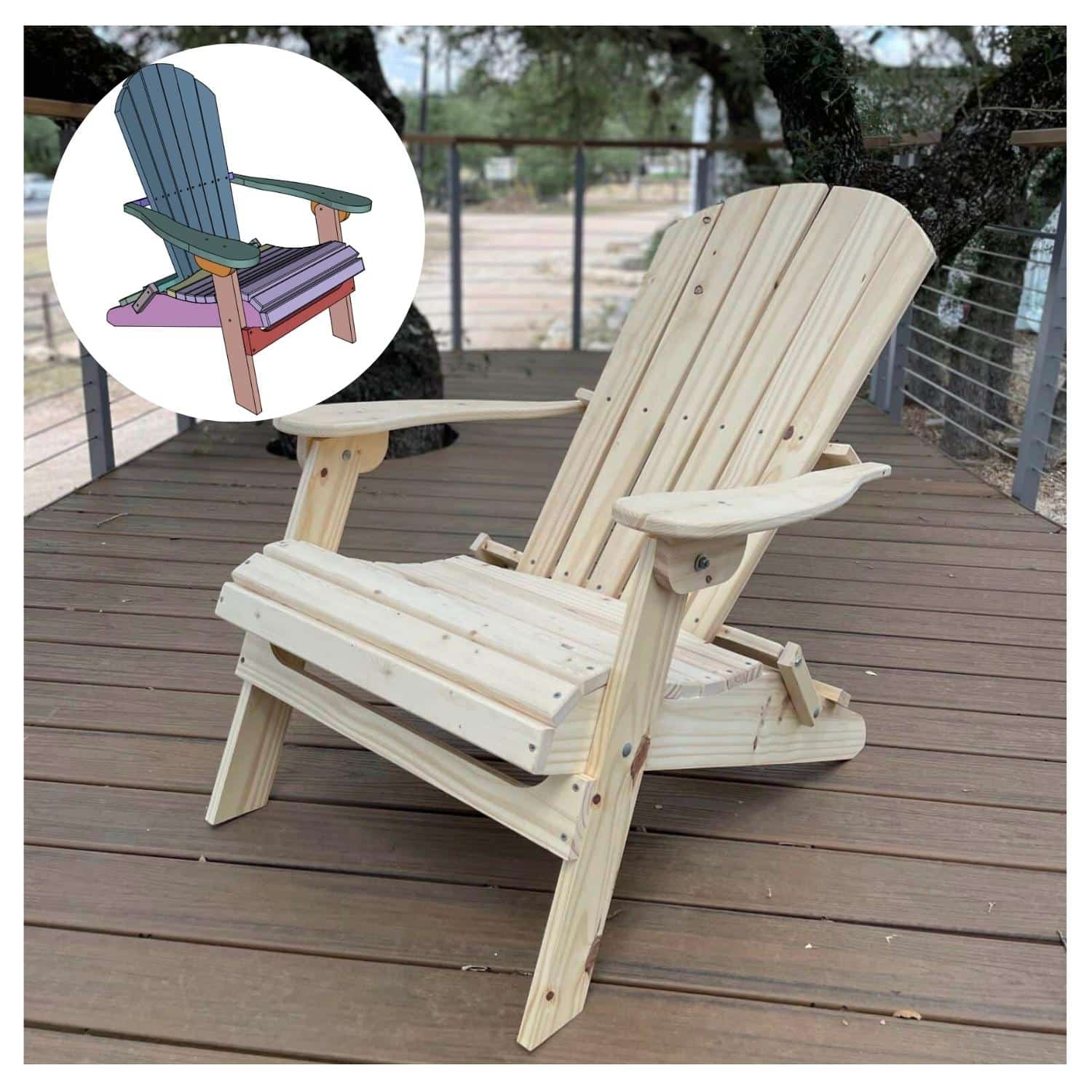 Printable Adirondack Chair Plans Pdf Free
